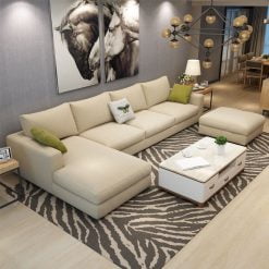 sofa phòng khách + đôn mã HPK-01
