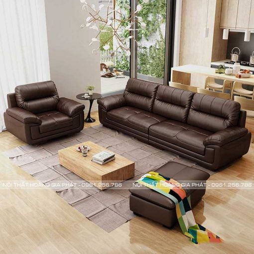 Sofa Phòng Khách+1 Ghế Đơn+1 Đôn H-PK16